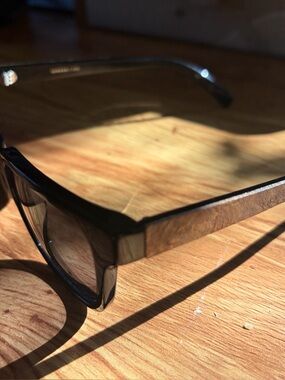 Shwood Black and Brown Men's Sunglasses
